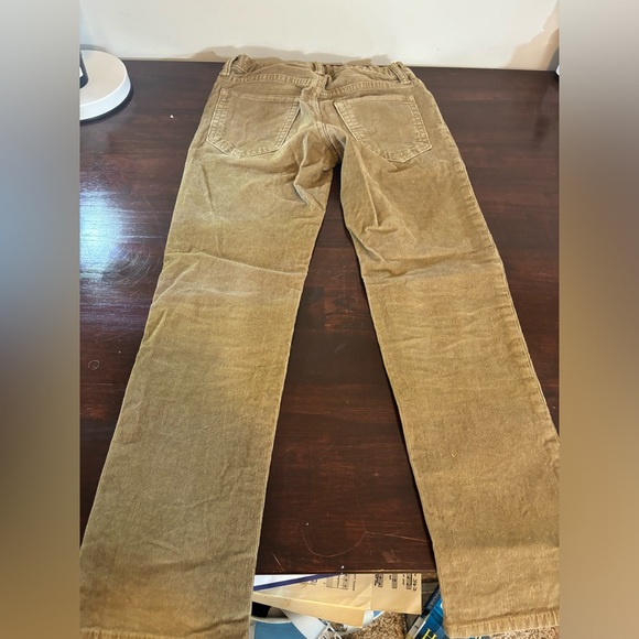 Boys Gap Denim Corduroy Pants Size 8 Regular - Light Tan Color, super soft fall - Picture 6 of 13